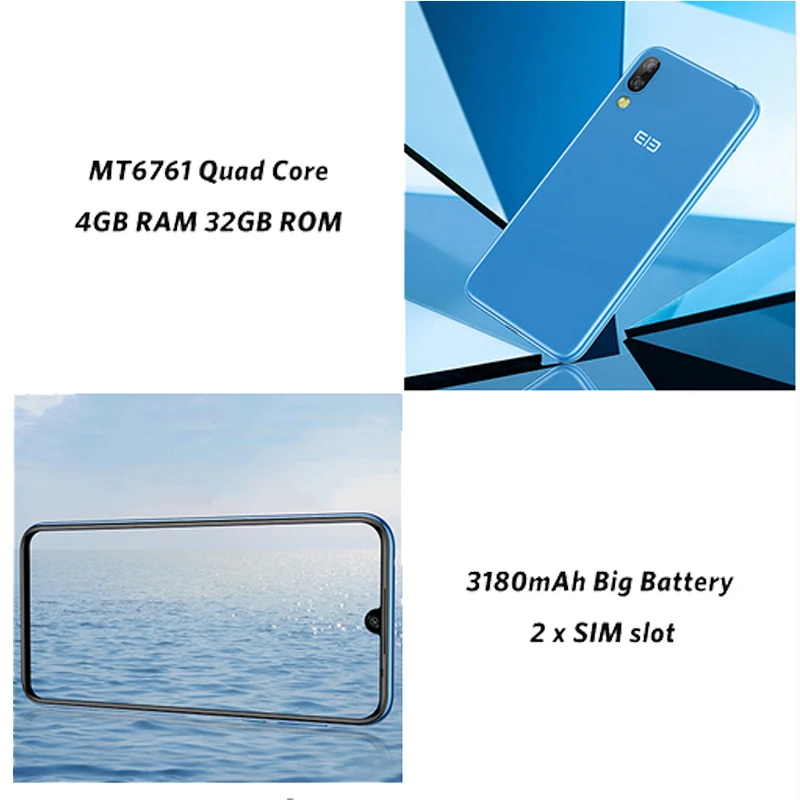 Elephone A6 Mini MT6761 Quad Core 5.7\