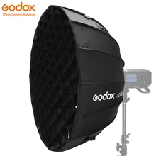 Godox купол параболический софтбокс AD-S65S 65 см/25,6 дюйма специализированные аксессуары для Godox AD400Pro Flash серебристый интерьер Godox крепление