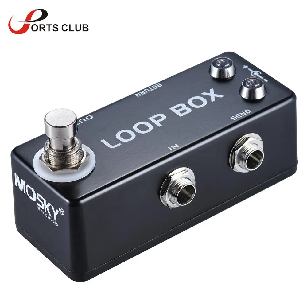 Mini Loop Box Guitar Effect Pedal Switcher Channel Selection True