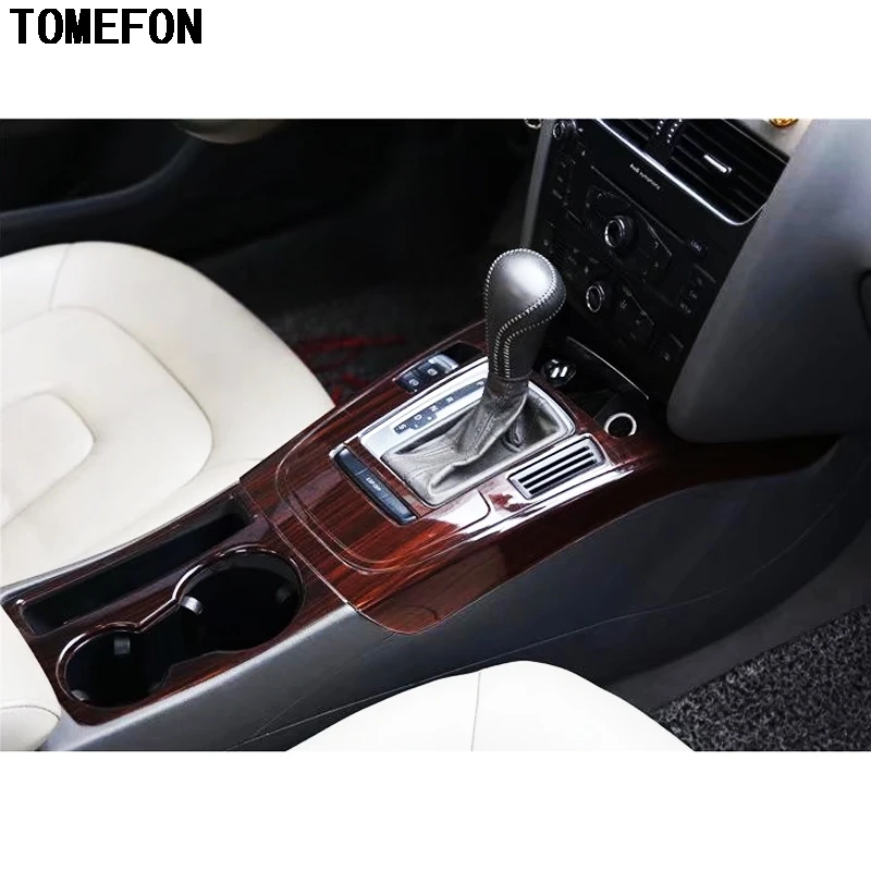 TOMEFON для Audi A4L A4 L 2009 2016 ABS пластик дерево краски внутренние части переключатель