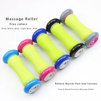 

New Foot Hand Massage Roller Trigger Point Deep Tissue Physical Therapy For Plantar Fasciitis Heel Foot Arch Pain Relief Fitness