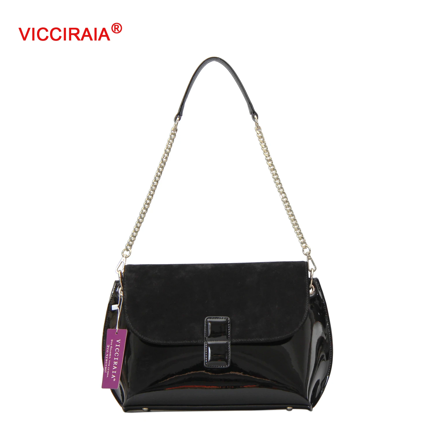 ФОТО VICCIRAIA New Imitation Leather Lady Handbags Fashion PU Leather Totes