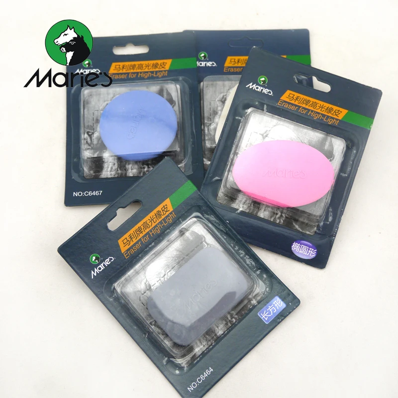 5Pcs Marie's High Light Art Eraser Sketch Paper Pen Rub Clean Sketch