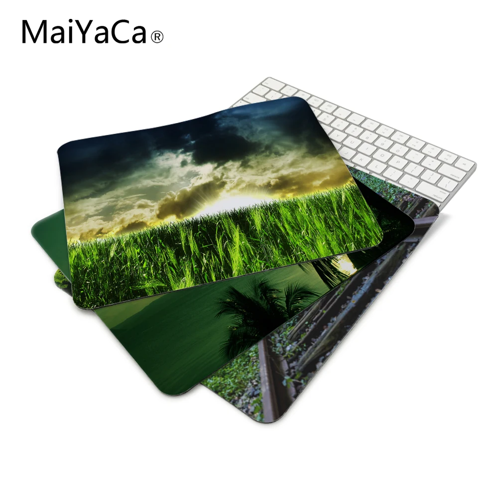mac wallpaper nature Custom Design Mouse Pad Computer 180mmX220mmx2mm