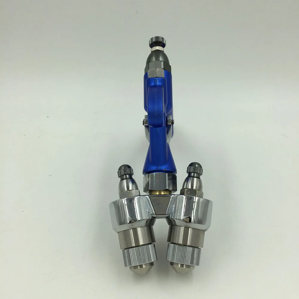 

SAT1201 spray guns for painting cars high pressure double nozzle spray gun house painting spray gun pressure feed type paint gun