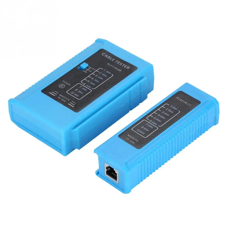 RJ45 и RJ11 сетевой кабель тестер Ethernet LAN Сетевой Инструмент для тестирования
