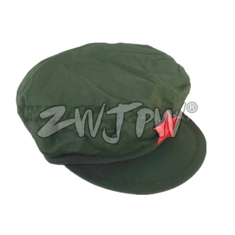 

Surplus Original Vietnam War Chinese Military Cap Type 65 Liberation Army Hat With Red Star CN/401233