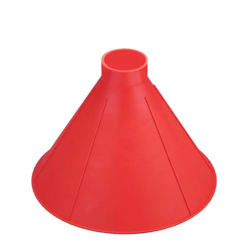 Removable Cone Shaped Scrape Windshield Ice Scraper Funnel Car Glass Scraper Ice Snow Remover Deicer Cone Deicing Tool Scraping - Цвет: B2 Only Base