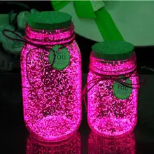 10 г Светящиеся вечерние DIY яркие светится в темноте краски звезда Желая бутылка без излучения флуоресцентная пудра блеск для ногтей Романтика