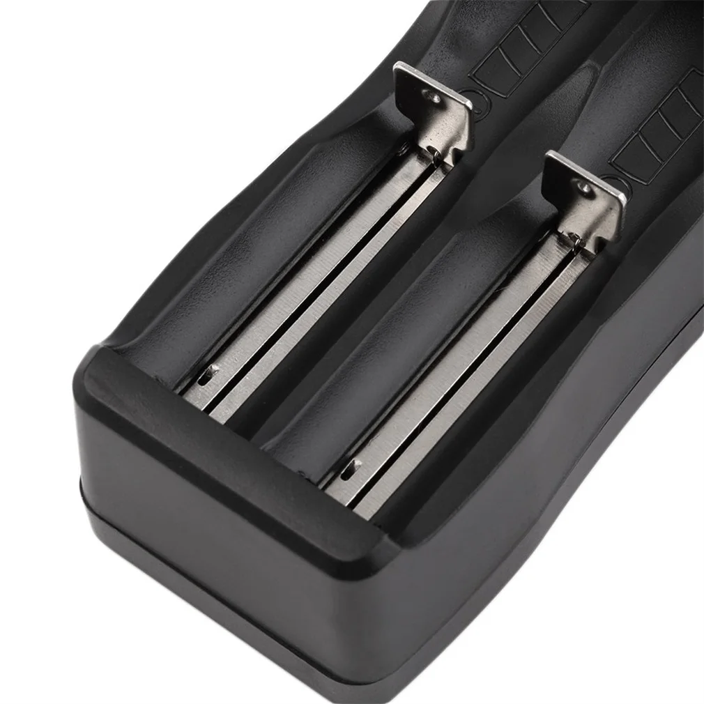 Portable Multi functional Dual Double Battery Charger 18650 16340