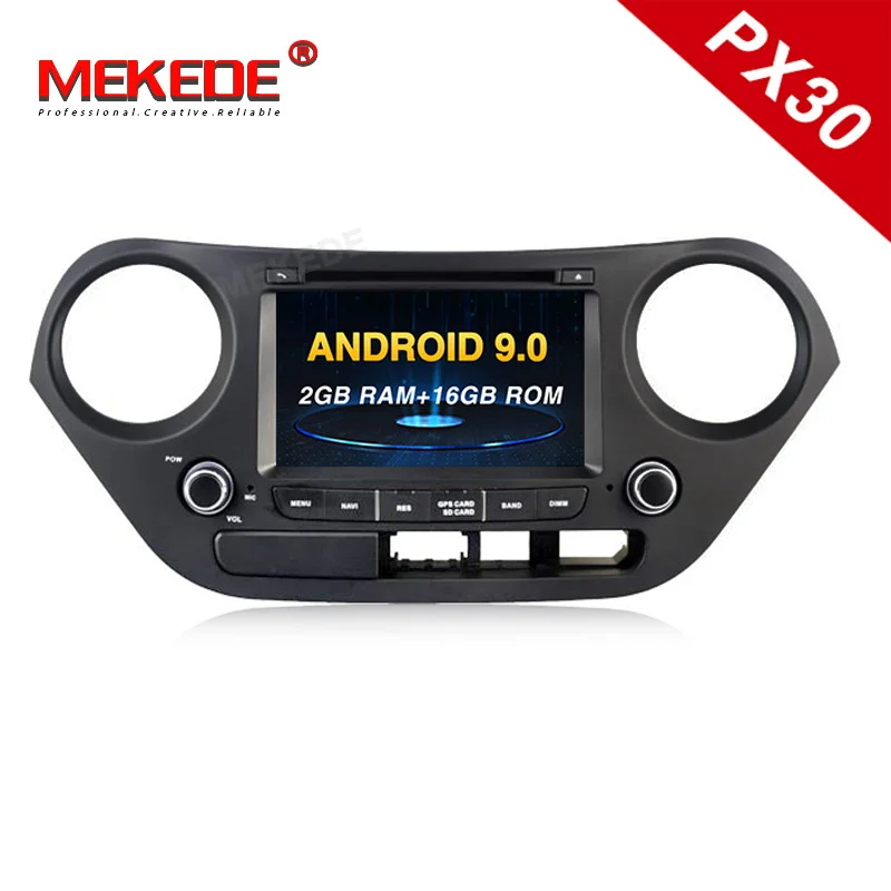 

Mekede PX30 Android 9.0 Car DVD Multimedia Player Radio For Hyundai I10 2013-2017 with GPS navigation Car tape recorder GPS DVD