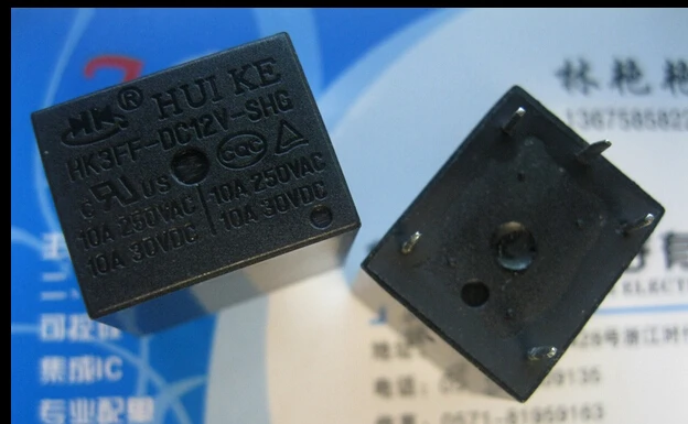 Горячая Распродажа новинка Φ HK3FF 12 В постоянного тока HUIKE DIP5|Реле| |
