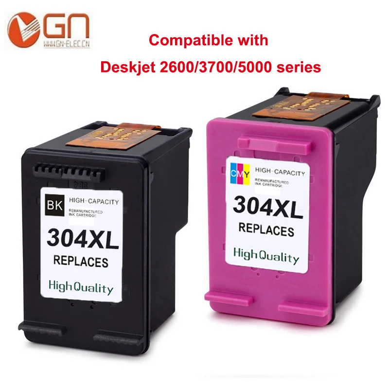 GN Восстановленный телефон для HP 304XL Deskjet 3720 3730 3735 2620 2630 3732 Envy 5020 5030 | Компьютеры и