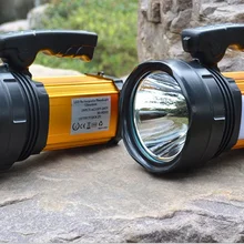 Портативный мощный светодиодный прожектор с переключением передач, бликовый фонарик для охоты, рыбалки, кемпинга