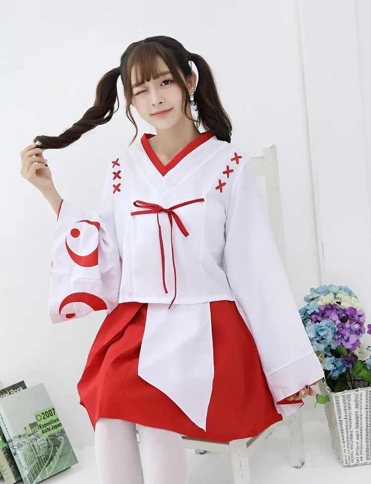 Cosplay&Ware [17]Cosplay Costume Women Dress Set Comic Japanese Kimono Bath Robes Bathrobe Campanulaceae Witch -Cosplay&Ware anime Shop