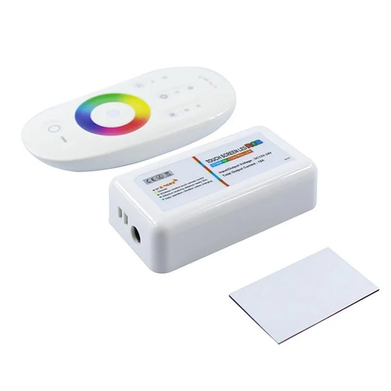 2-4G-Wireless-Touch-screen-RGB-led-controller-DC12-24A-18A-RF-Remote-Control-For-RGB