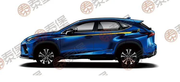 TAIYAO автомобильный стильный спортивный автомобильный стикер для Lexus NX 200 300h F sport Mark Levinson автомобильные аксессуары и наклейки авто стикер