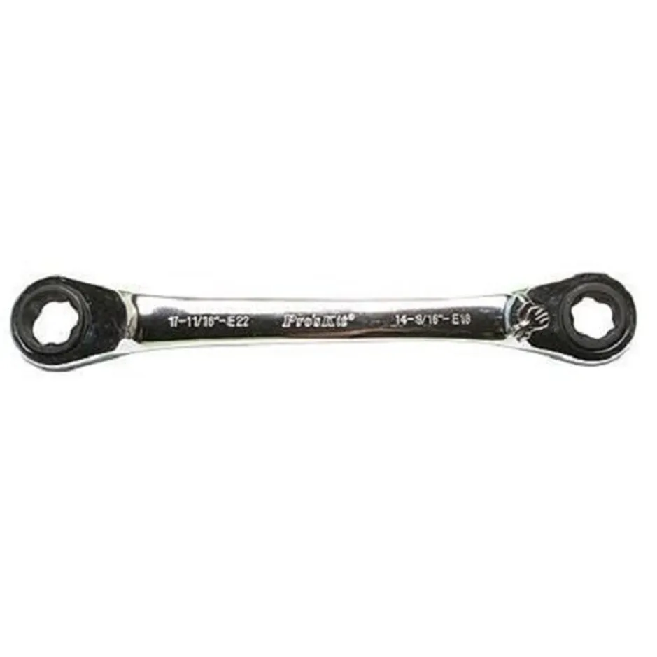 

Pro'sKit HW-312B 12 in 1 Type Ratcheting Box End Reversible Wrench 230mm