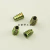 20Pcs M4 M5 M6 M8 Zinc Alloy Thread For Wood Insert Nut Flanged Hex Drive Head Furniture Nuts ► Photo 1/3