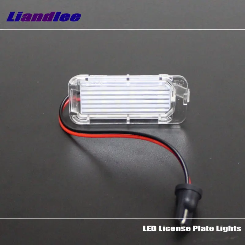 Liandlee для Ford C-Max/S-MAX/EDGE/Explorer водить автомобиль Номерные знаки для мотоциклов свет/номер рамки лампа/Высокое качество светодиодные фонари