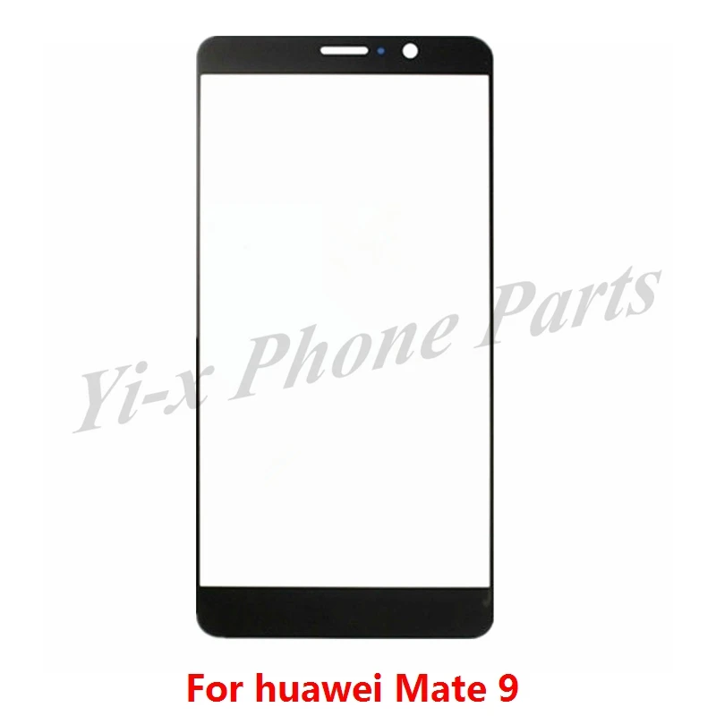 50 шт./лот для Huawei Mate9 по оптовой цене новый внешний стеклянный объектив с
