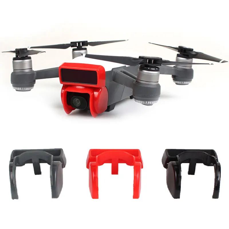 

Camera Lens Sunhood for DJI SPARK Gimbal Camera Protector Lens Sunshade Anti-glare flare Cover Cap Spark Accessories 3 Colors
