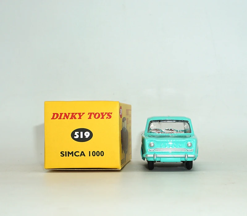 1:43 DeAgostini литья под давлением модель 519 SIMCA 1000 62 DINKY коллекция игрушек