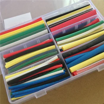 

168pcs/set SS062 Heat Shrink Tubing Insulation Shrinkable Tube Ratio 2:1 Wrap Wire Cable Sleeve Kit 7 colors 6 specifications