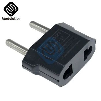 

Power Supply Adapter USA US Regulation to European Euro EU Travel Charger Adapter Plug Outlet Converter High Quality
