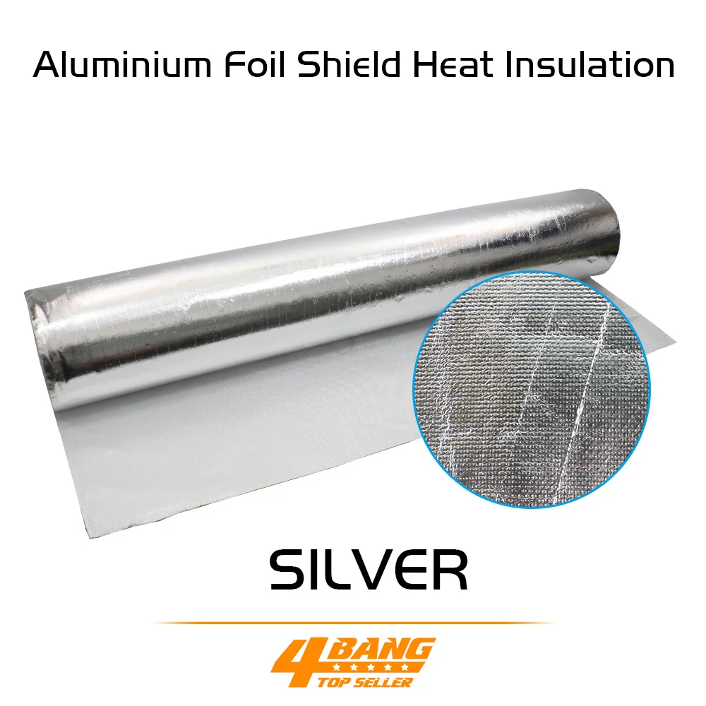 

Aluminium Foil Shield Heat Insulation environmental protection lightweight safe clean durable non-toxic 2PCS 50cm*120cm