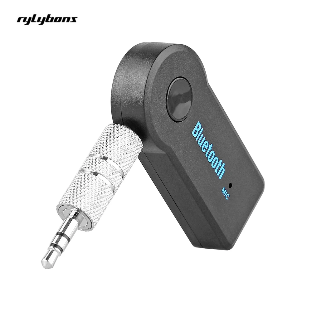 

Car Bluetooth Receiver AUX Audio 3.5mm Stereo Muisc Wireless Receivers For Car Speaker Headphone Bluetooth Adapter Hands Free