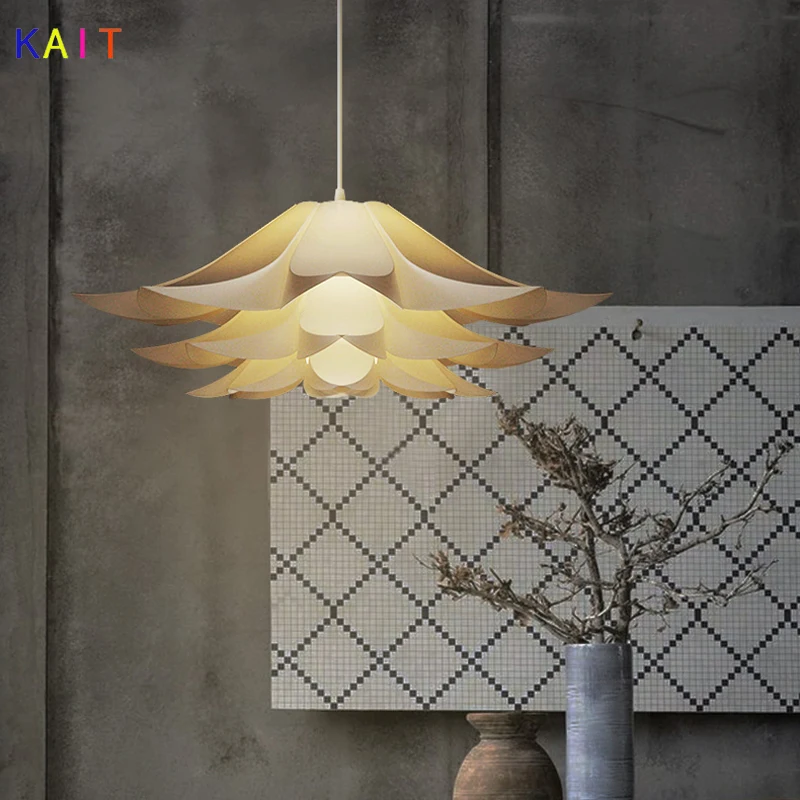 Современный подвесной светильник s Lotus, подвесной светильник, художественный светильник для спальни, подвесные светильники оригами
