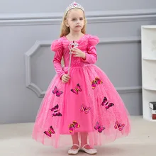 2019 New Kids Carnival Clothing Children's Halloween Cinderella Cosplay Costume Girl Anna Elsa Princess Dress Age 3-12 Year цена 2019 New Kids Carnival Clothing Children's Halloween Cinderella Cosplay Costume Girl Anna Elsa Princess Dress Age 3-12 Year цены онлайн