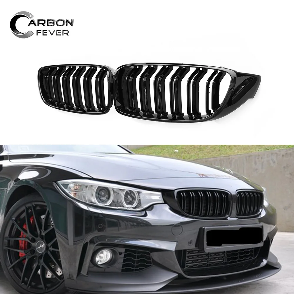 

Universal front Bumper Black Kidney Grille for BMW F82 F83 M4 F80 M3 4 Series F32 F33 F36