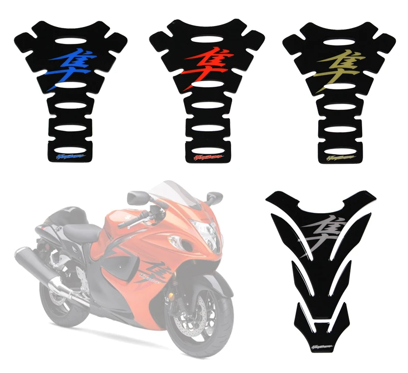 

MOTORIST Motorcycle Stickers Fuel Tank Sticker Fishbone Dispensing Protective Decals Moto For SUZUKI HAYABUSA GSXR1300