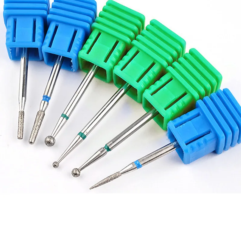 

Diamond Drill Bit 8 Type Milling Manicure Cutter for Pedicure Electric Machine Device Tool Nail Art Burr Drill