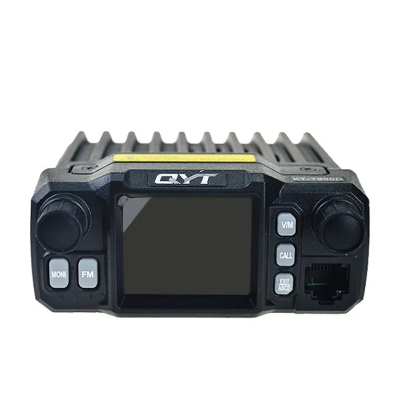 25 Вт QYT KT 7900D автомобильное радио трехдиапазонное мобильное с большим цветным