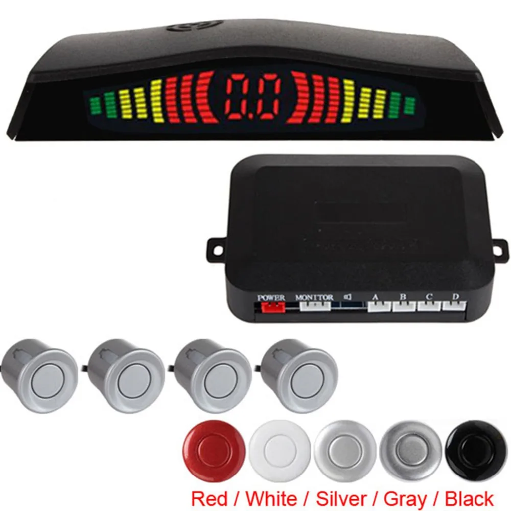 Light Heart Intelligent Digital LED Display Auto Vehicle Car Reversing Parking Sensor System