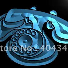 LB712-классический телефон украшение дома свет Знак Домашний Декор ремесла