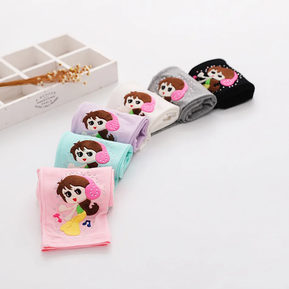 

Spring Summer 2019 New Girls Bottoming Cartoon Leggings Mosquito-proof Bottom Pants Children Bottom Leggings Children's Clothing