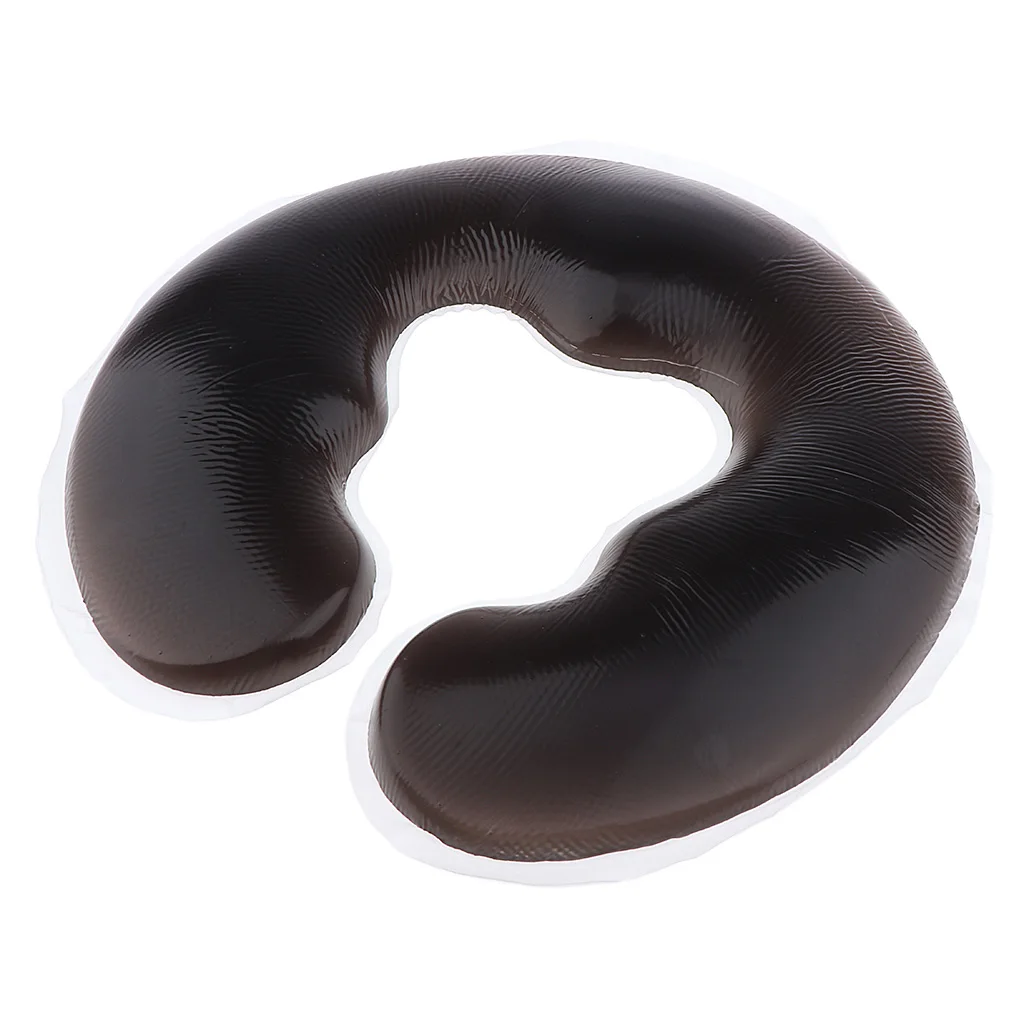 U Type Comfortable Silicone Face Down Pillow Cushion for Massage Beauty Spa Salon Table Bed