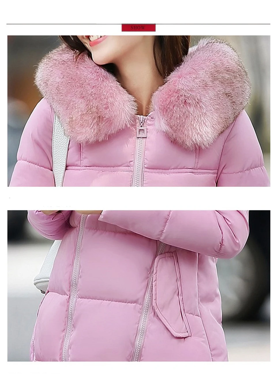 Women Winter New Jacket Fur Collar Hooded Down Cotton Female Coat Parka Long Parka Warm Thicken Outwear Wadded Plus Size 5XL 6XL