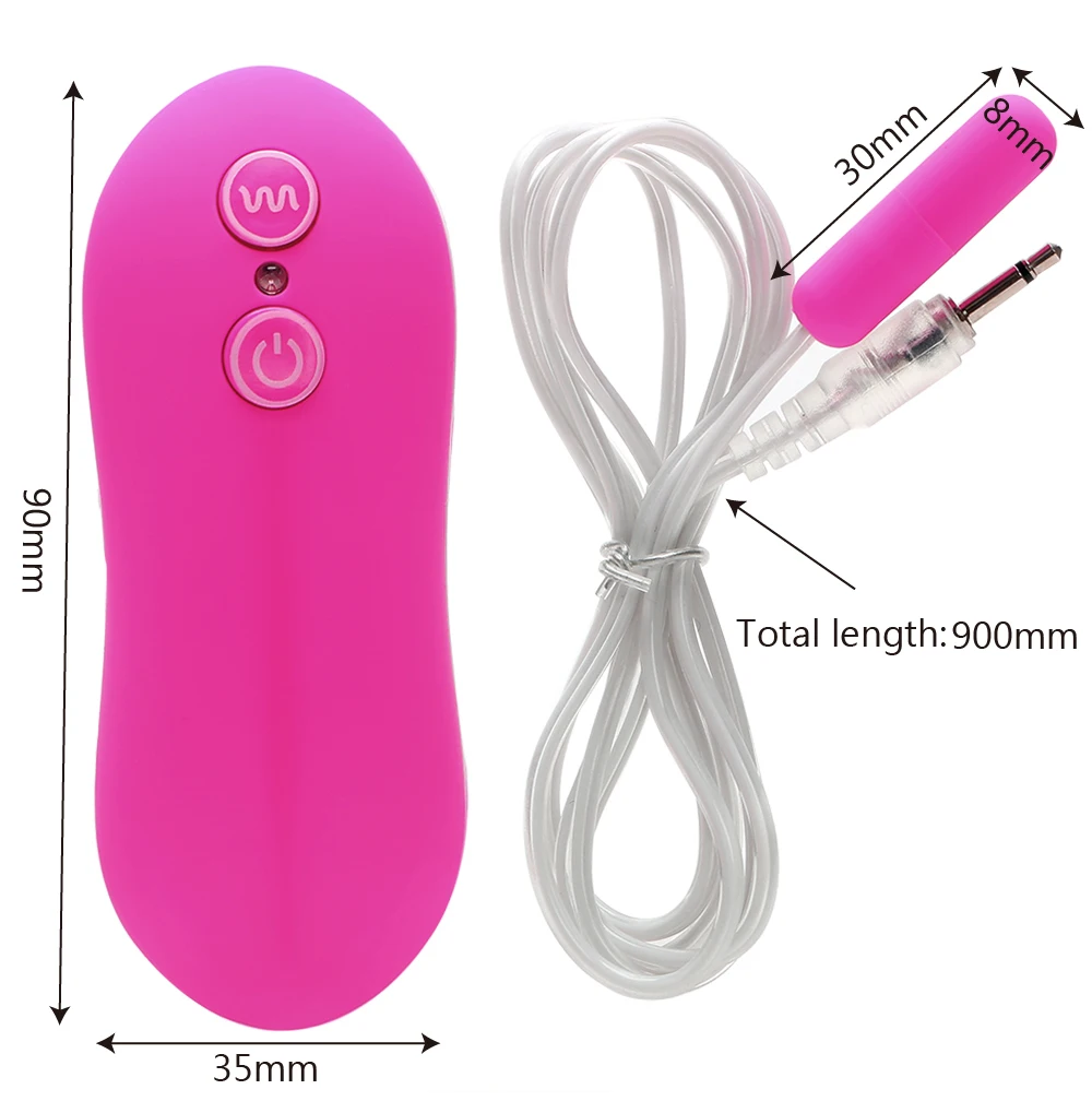 IKOKY Urethral Plug Vibrator Sex Toys for Women Vibrating Egg Remote Control Waterproof Mini Bullet Vibrator Penis Plug Massage