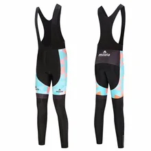 Женская горный велосипед велосипедные брюки сжатия Для женщин езда на велосипеде спортивный нагрудник колготки гель мягкий длинные велосипедные комбинезон