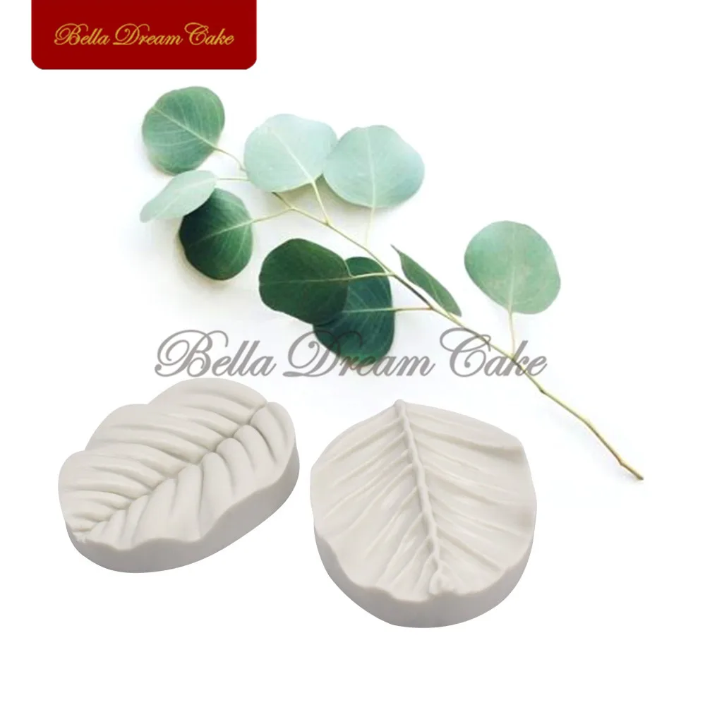 

Leaf Veiner Silicone Mold DIY 3D Soap GumPaste Mold Fondant Sugarcraft Mould Set Cake Decorating Tool Bakeware