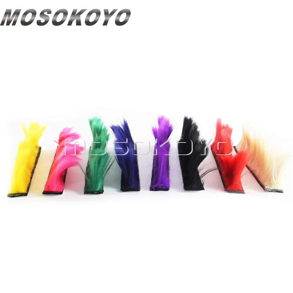 Цветной шлем Mohawk уличная шапочка для верховой езды украшение шлема катания на