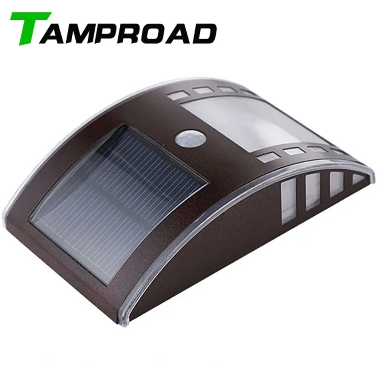 Us 16 79 44 Off Tamproad Led Solar Wall Lamp Motion Sensor Lights Outdoor Lighting Stainless Steel Light Exterior In Us 16 79 44 Off Tamproad Led Solar Wall Lamp Motion Sensor Lights Outdoor Lighting Stainless Steel Light Exterior In