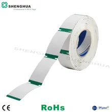 250 шт./лот печать RFID UHF бумажные ярлыки бирки записываемые Считываемые RFID бирки для управления магазином одежды