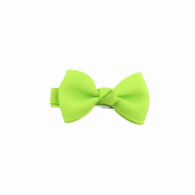 Fashion Baby Girl Ribbon Mini Hair Clip Pin Accessories For Children Hair Bow Barrette Hairpin Sweet Girls Hairgrip Headwear (8)