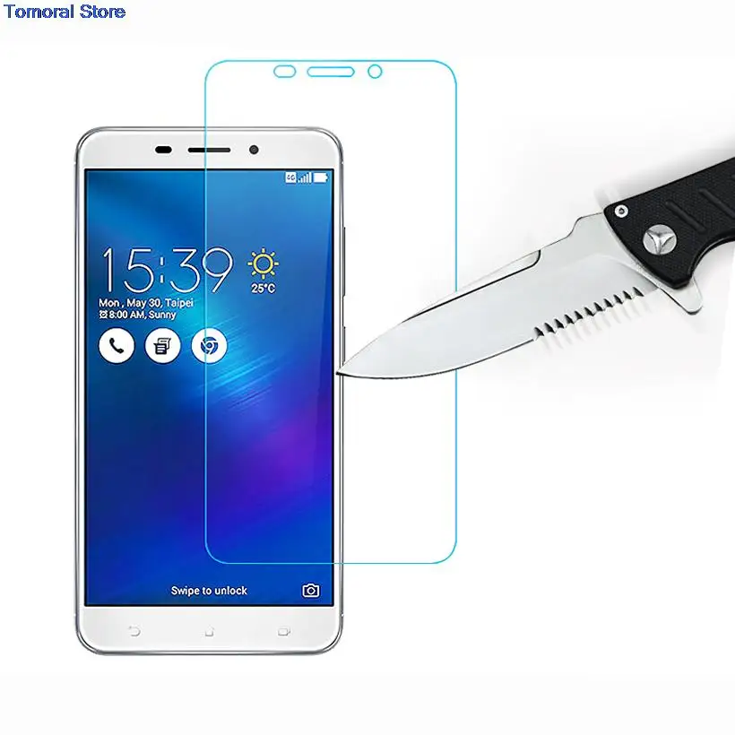 For Asus Zenfone 3 Laser ZC551KL ZC551 Real Premium Ultra Thin Tempered Glass Screen Protector Film No Bubble | Мобильные телефоны